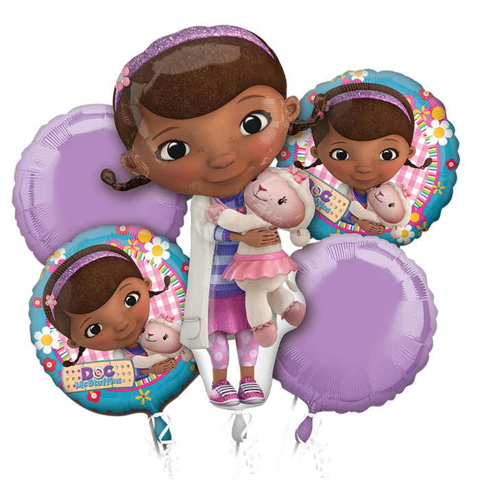 Doc McStuffins Happy Birthday Balloon Package